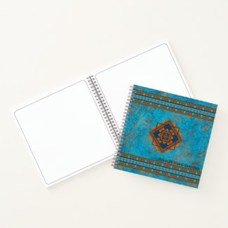 Southwest Mountain Peaks Turquoise Personalized