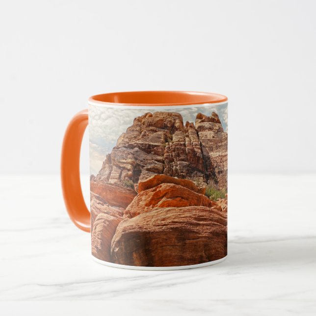 Southwest Mountain Scene Coffee Mug (Front Left)