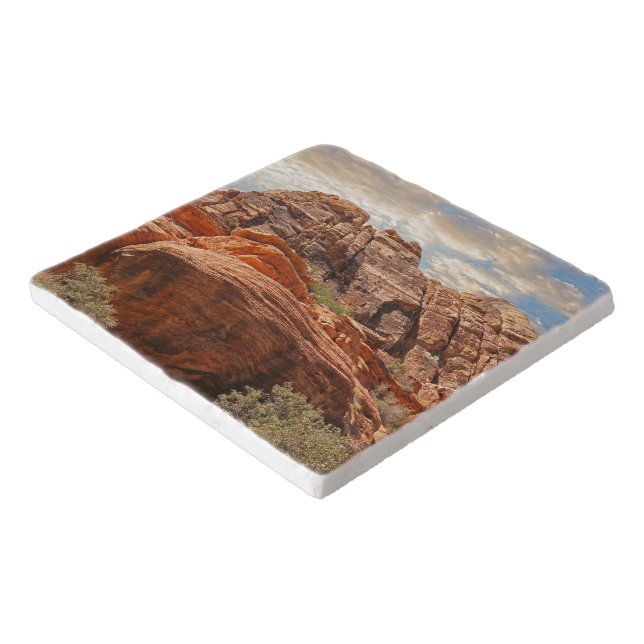 Southwest Mountain Scene  Trivet (Corner)