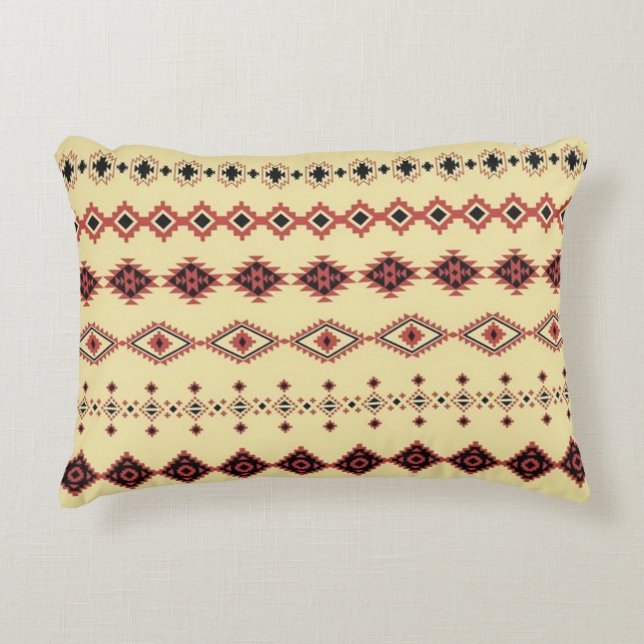 Southwest Native American Calm Decorative Pillow (Front)