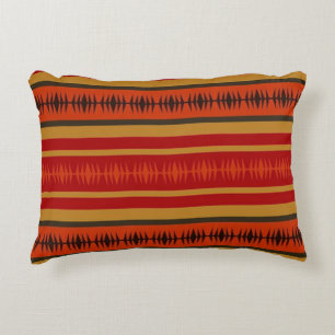 Southwest Native American Love Line Decorative Pillow