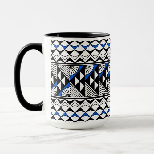 Southwest Native American Rain and Sun Design Mug