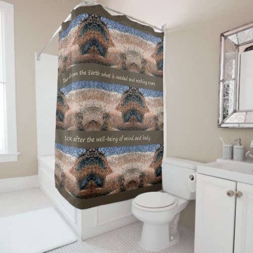 Southwest Native American Shower Curtain