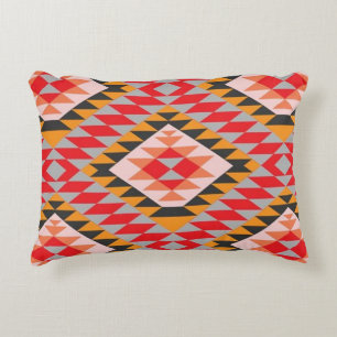 Southwest Native Diamond Decorative Pillow