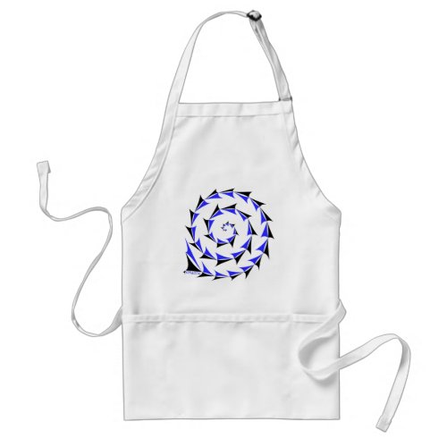 Southwest Native Galaxy in Blue Adult Apron