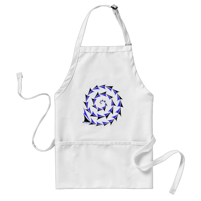 Southwest Native Galaxy in Blue Adult Apron (Front)