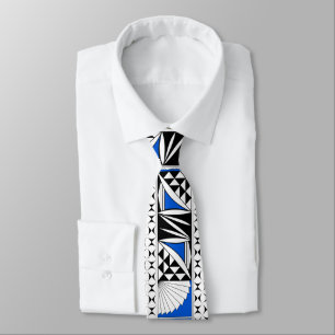 Southwest Native Sunrise in Blue Neck Tie