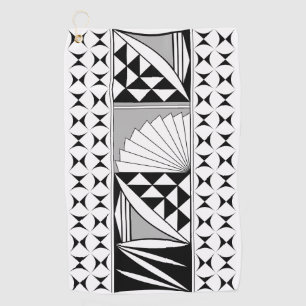 Southwest Native Sunrise in Gray Golf Towel