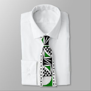Southwest Native Sunrise in Green Neck Tie