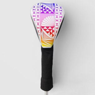 Southwest Native Sunrise in Rainbow Golf Head Cover