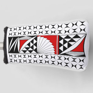 Southwest Native Sunrise in Red Golf Head Cover
