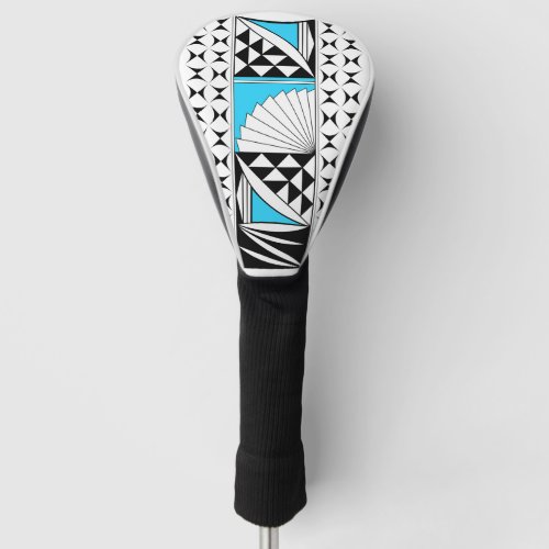 Southwest Native Sunrise in Turquoise Golf Head Cover