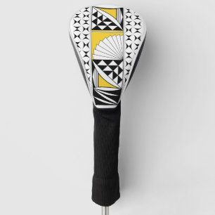Southwest Native Sunrise in Yellow Golf Head Cover