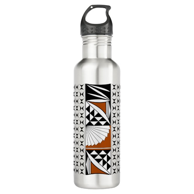 Southwest Native Sunrise Stainless Steel Water Bottle (Front)