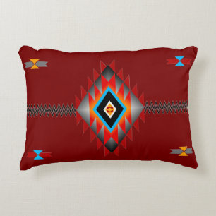 Southwest Pattern #1 - change color Accent Pillow