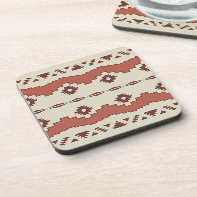 Southwest Pattern Beverage Coaster (Left Side)