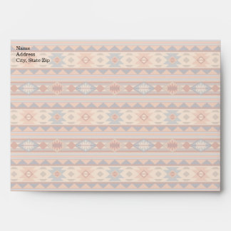 Southwest Pattern Design Tan Envelope