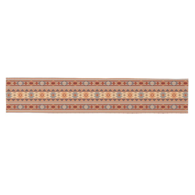 Southwest Pattern Design Tan Medium Table Runner (Horizontal)