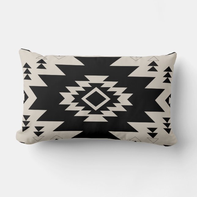 Southwest pattern lumbar pillow (Front)