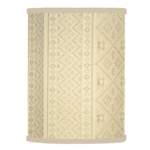 Southwest Pattern on Cream Lamp Shade