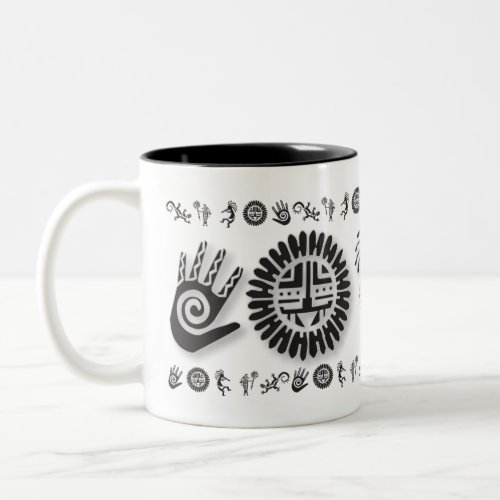 Southwest Petroglyph Mug Design 3