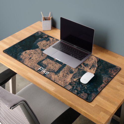 Southwest Petroglyph Personalized Desk Mat