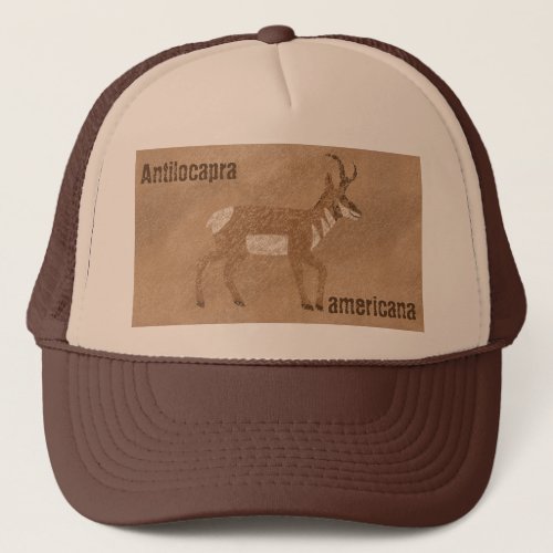 Southwest Pronghorn Antelope Trucker Hat