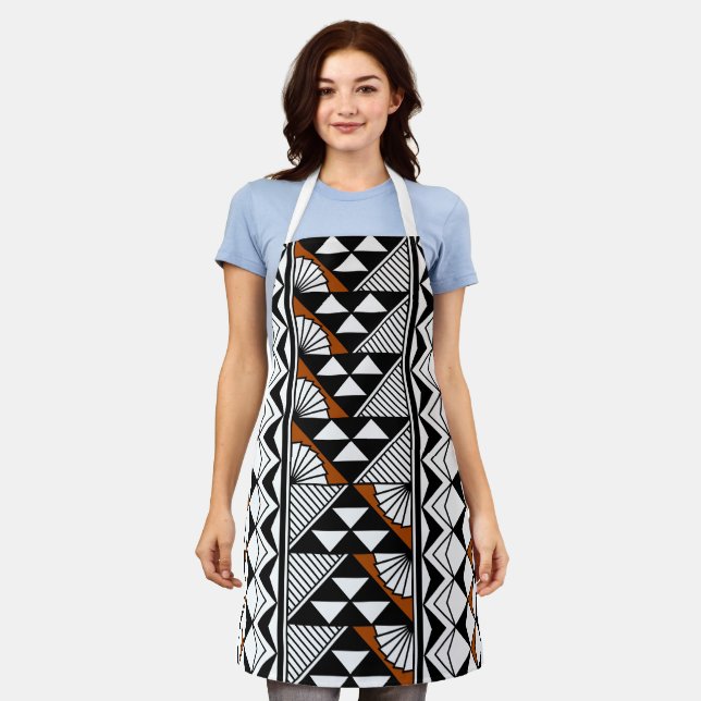 Southwest Rain and Sun Apron (Worn)