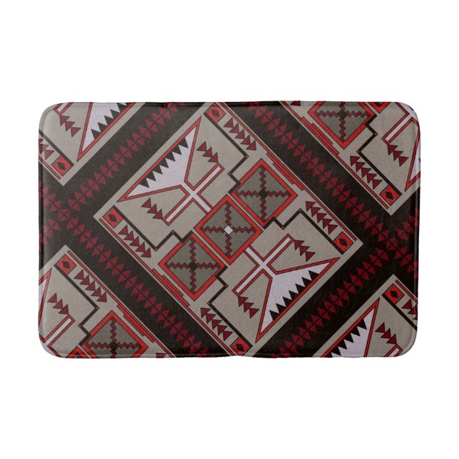 Southwest Retro Bath Mat (Front)