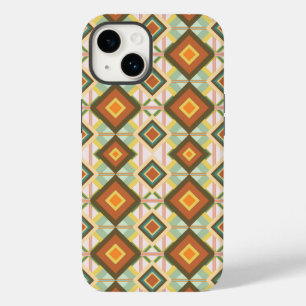 Southwest Retro Pop Art Diamonds Pattern Case-Mate iPhone 14 Case