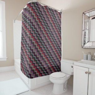 Southwest Retro Shower Curtain