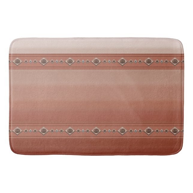 Southwest Sandstone Canyon Bathroom Mat (Front)