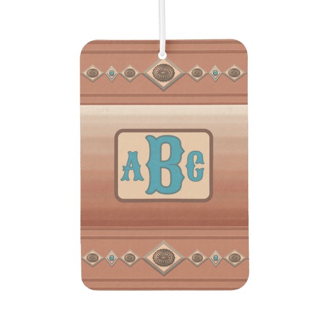  Southwest Sandstone Canyon & Conchos Personalized Air Freshener (Front)