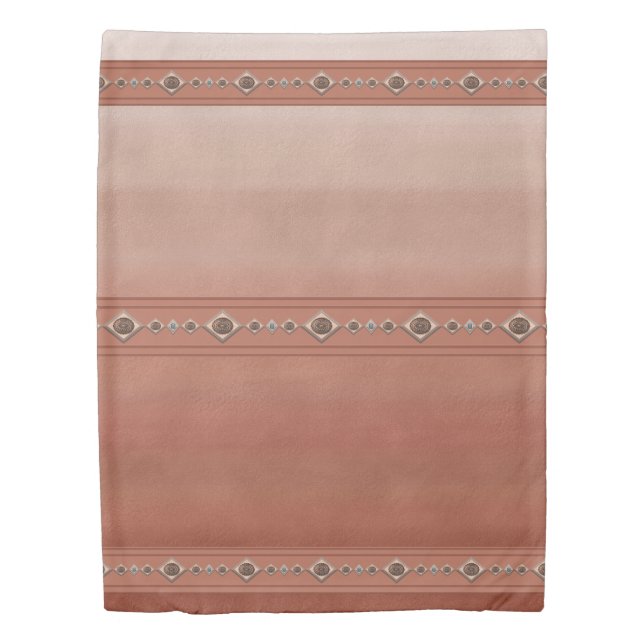 Southwest Sandstone Canyon Duvet Cover (Front)