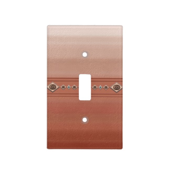 Southwest Sandstone Canyon Light Switch Cover (Front)