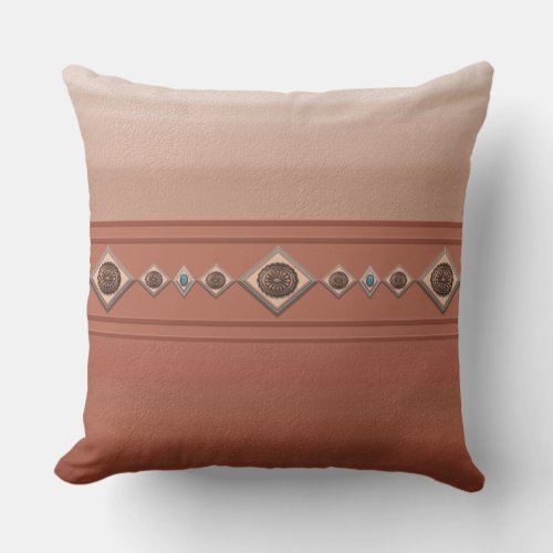 Southwest Sandstone Canyon Throw Pillow