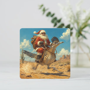 Southwest Santa Roadrunner Christmas