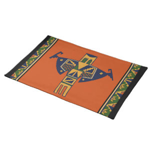 Southwest Shaman Spirit Cloth Placemat