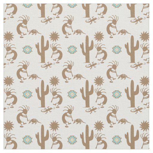 Southwest Soft Pastels Small Print Fabric