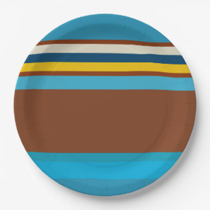 Southwest Stripes 12 Paper Plates