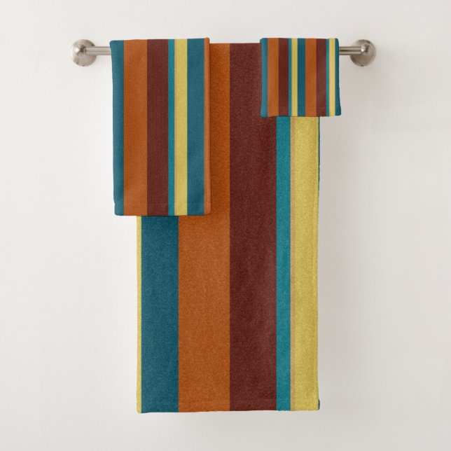 Southwest Stripes 13 Bath Towel Set (Insitu)