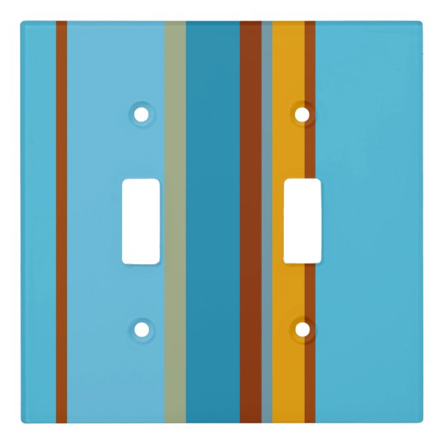 Southwest Stripes 15 Light Switch Cover (Front)