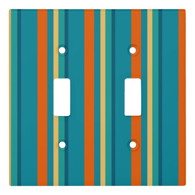 Southwest Stripes 16 Light Switch Cover (Front)