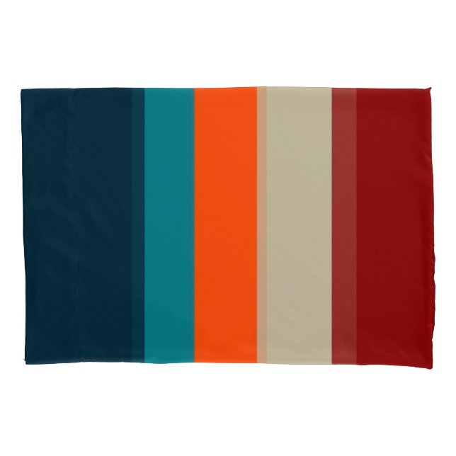 Southwest Stripes 17 Pillow Case (Front-Left)