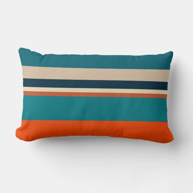 Southwest Stripes 19 Lumbar Pillow (Front)