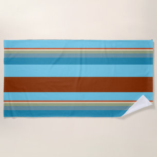 Southwest Stripes 23 Beach Towel