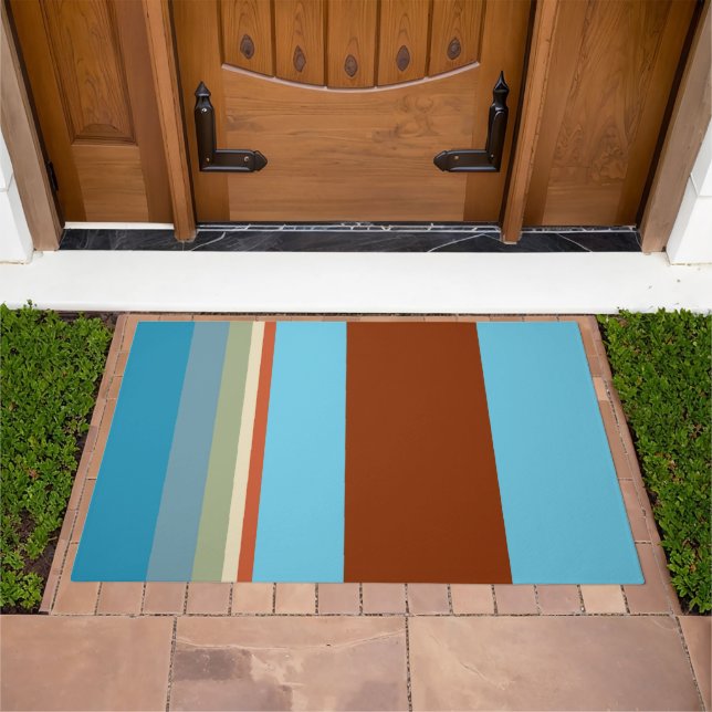Southwest Stripes 23 Doormat (Outdoor)
