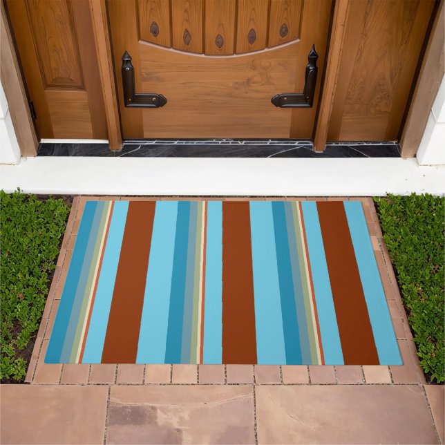 Southwest Stripes 23 Doormat (Outdoor)