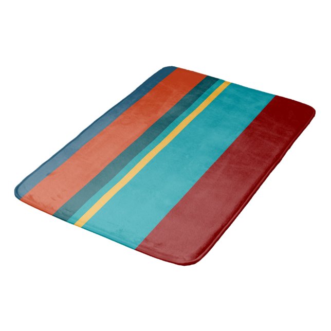 Southwest Stripes 24 Bath Mat (Angled)
