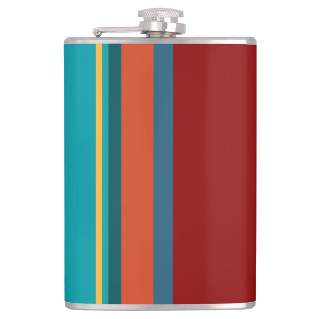 Southwest Stripes 24 Flask (Front)